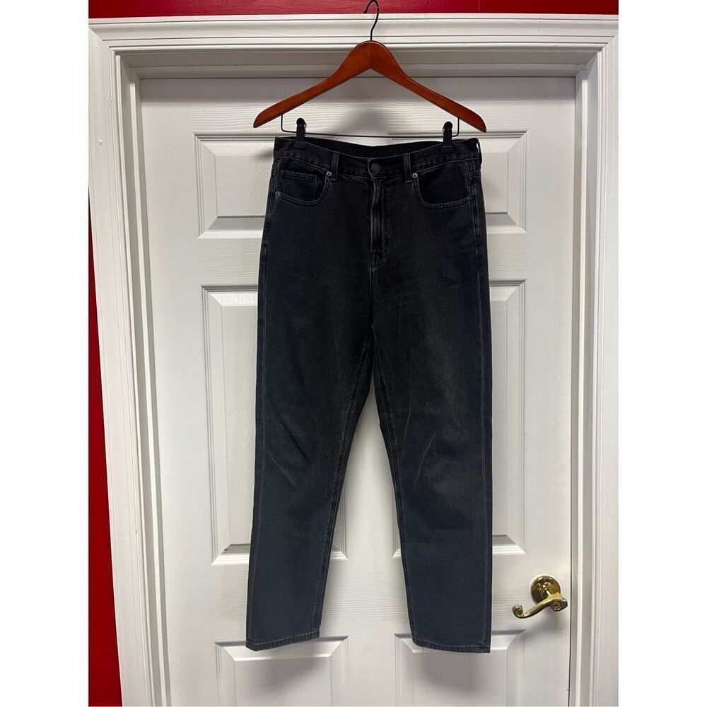 American Eagle Black Mom jeans sz 8 EUC